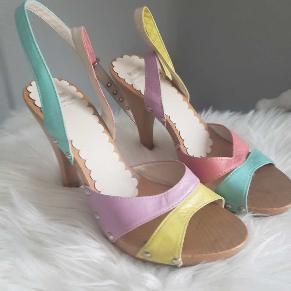 Moschino Leather Sandals